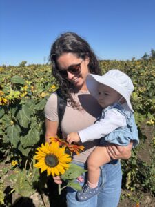 Flower picking and long walks